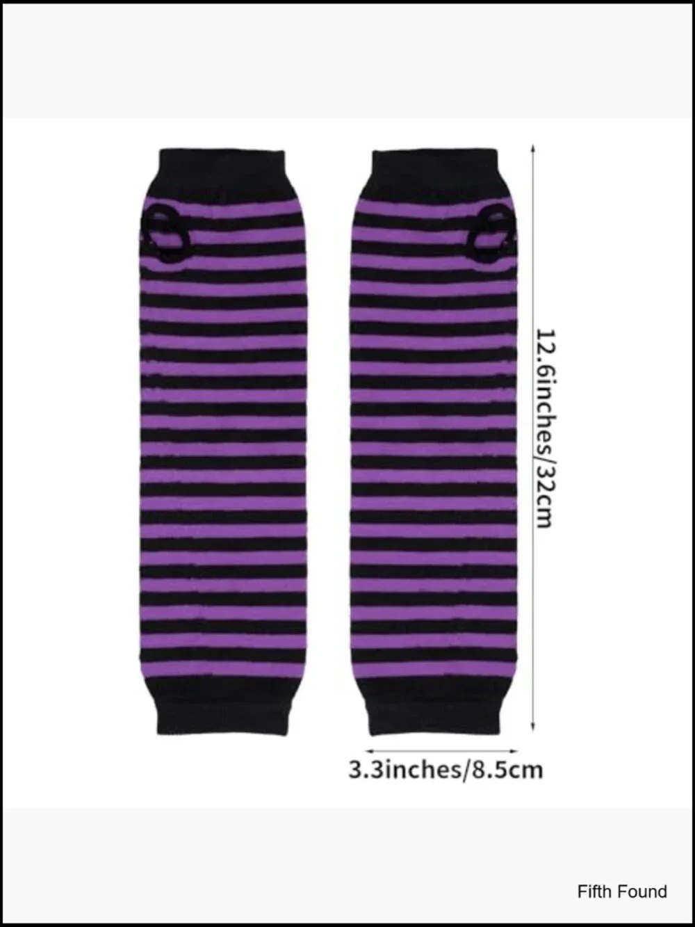 Fingerless Long Sleeve Knitted Arm Warmers Mittens Gloves Y2K Gothic Punk